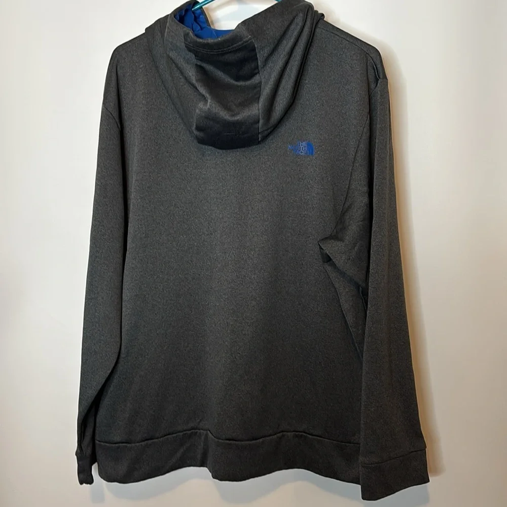The North Face gray hoodie, XL